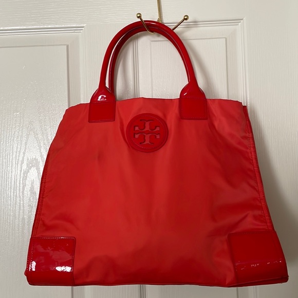 Tory Burch Handbags - Tory Burch orange tote purse